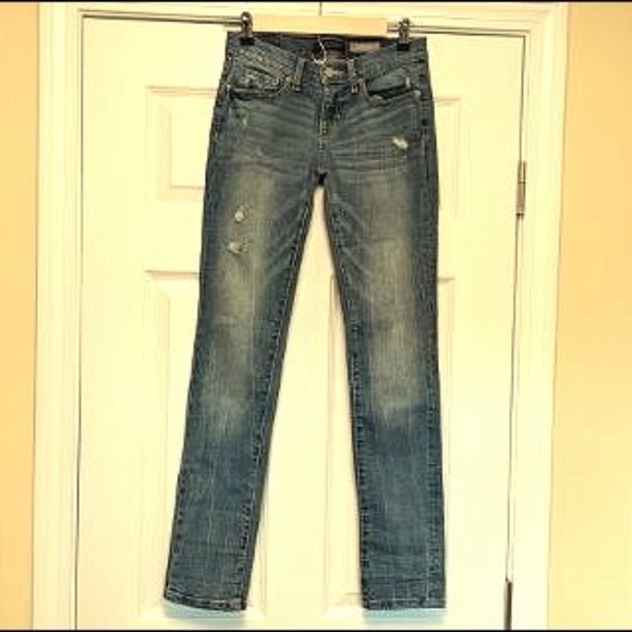 Aeropostale Denim - Distressed Aeropostale Skinny Jeans Juniors 0 Reg